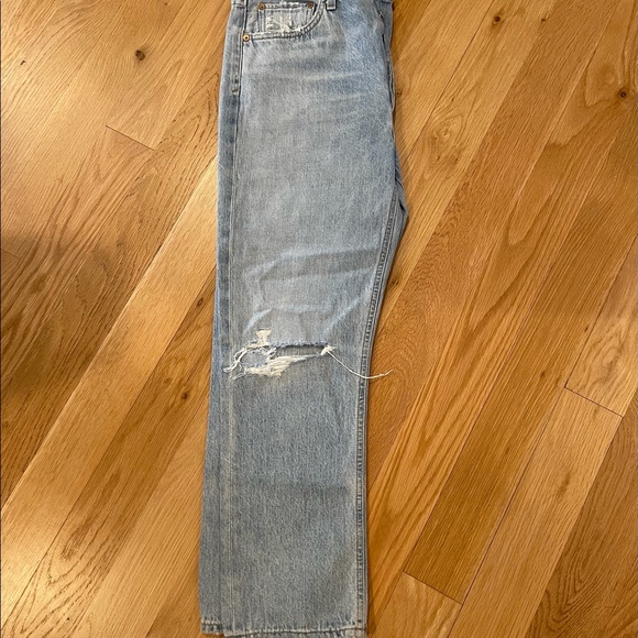 AGOLDE Riley High Rise Straight Crop - Picture 7 of 9